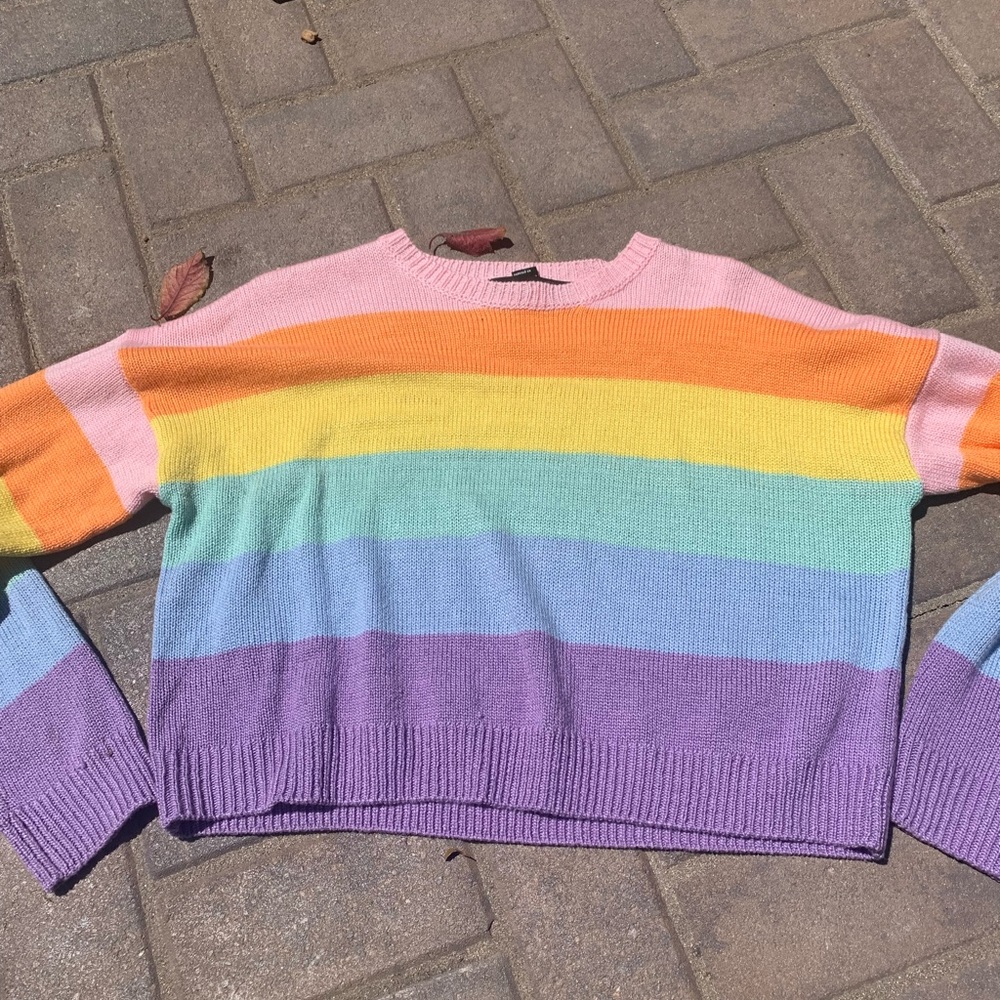 Rainbow Sweater *NWOT*